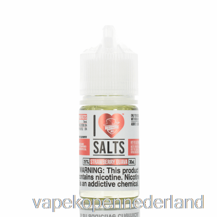 Elektronische Sigaret Vape Aardbeiguave - Ik Hou Van Zouten - 30 Ml 25 Mg